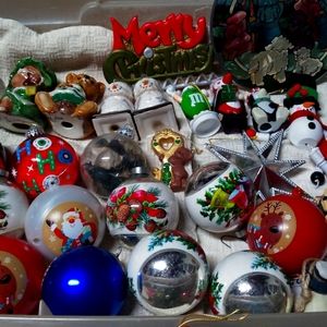 Christmas decor with stockings